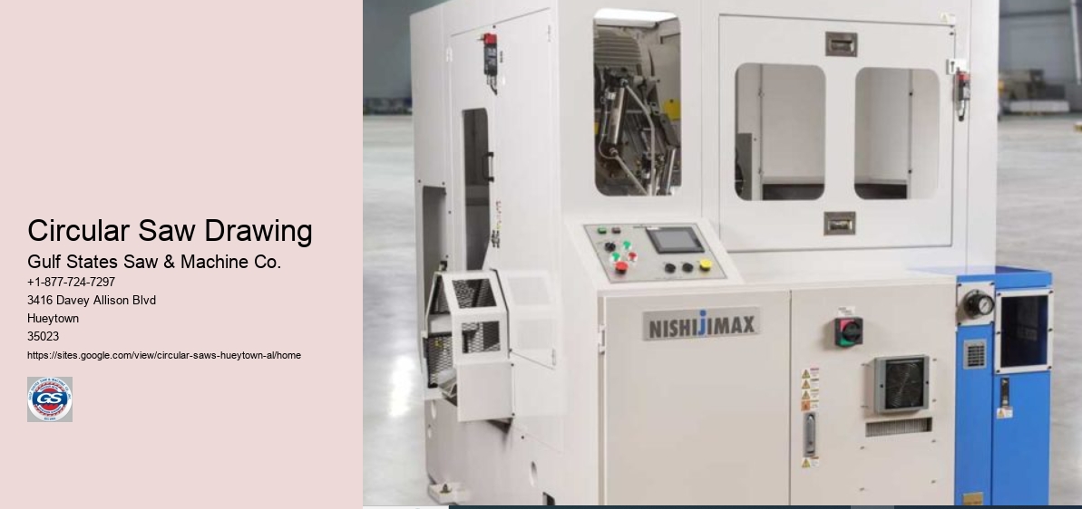 Circular Saw Drawing